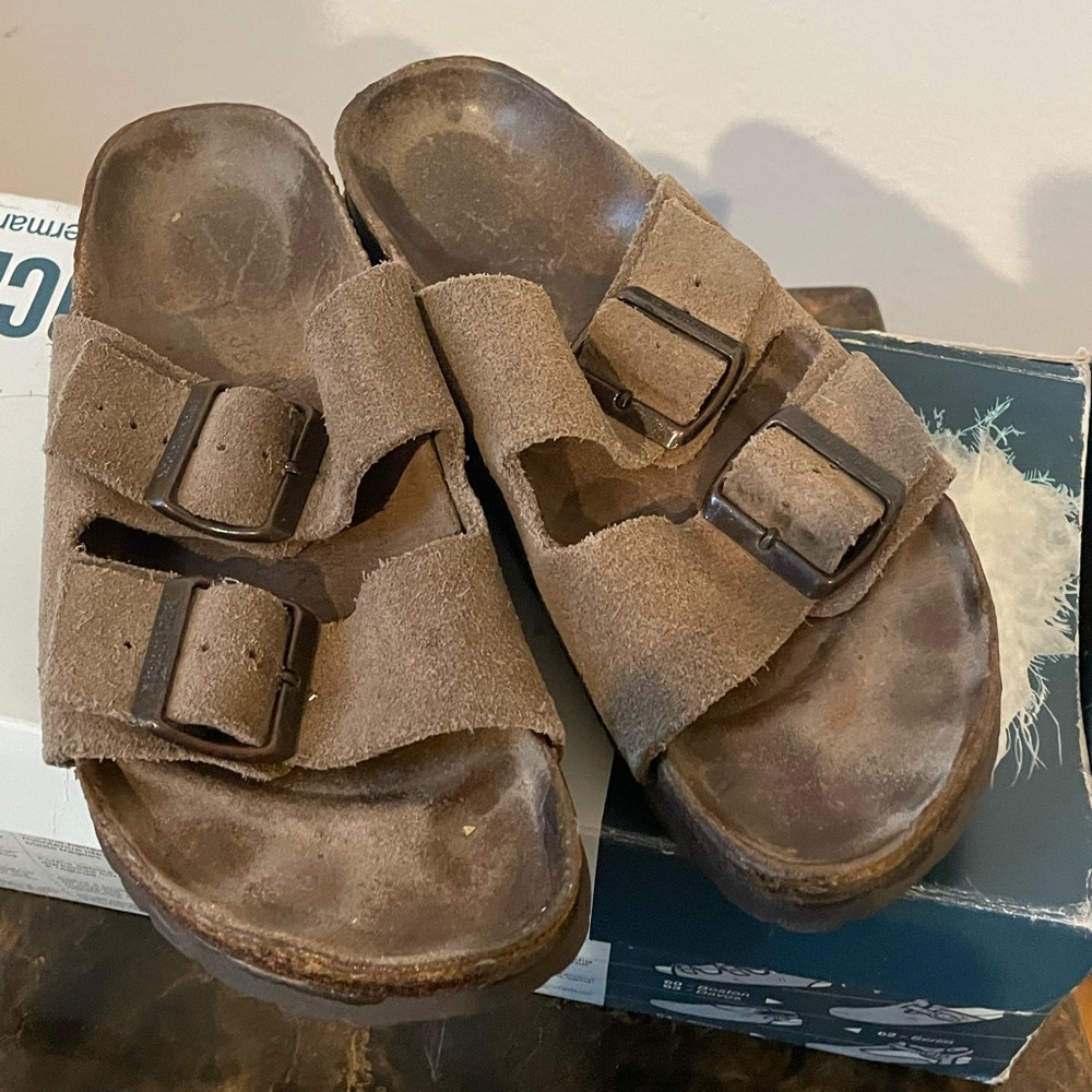 Birkenstock sandals with the original box!